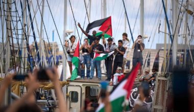 Aid flotilla sets sail from Spain bound for Gaza