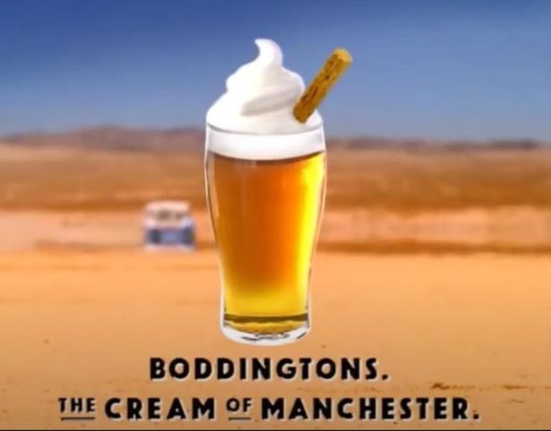 Boddingtons advert - The Cream of Manchester