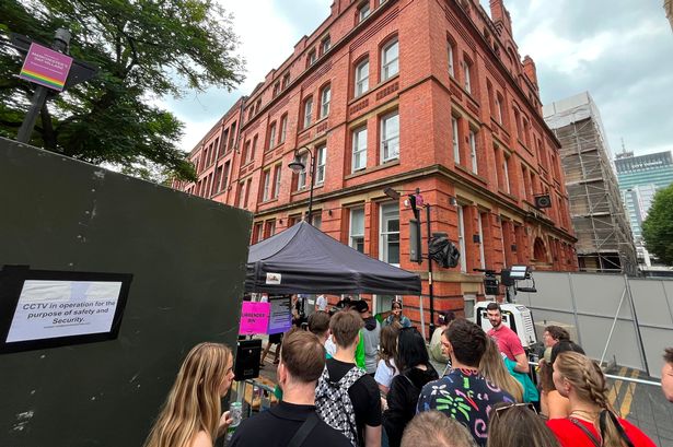 Those heading to The Gay Village have been told they need a wristband to enter