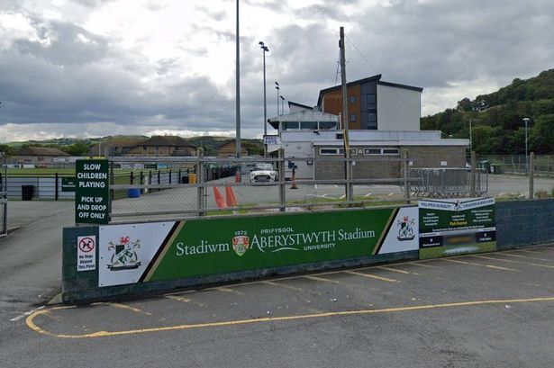 Aberystwyth Football Club's Park Avenue Stadium