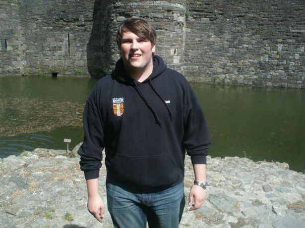 A younger Matt in Beaumaris