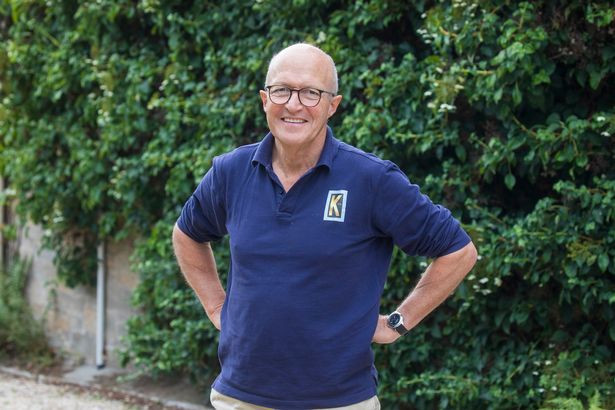 The man was diagnosed with cancer after his friend noticed he was sitting 'wonky' on his bike