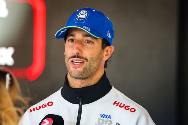 Daniel Ricciardo speaking at the Grand Prix of Netherlands