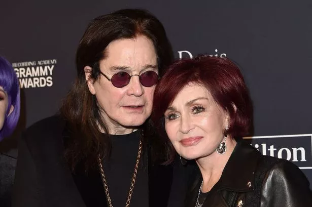Ozzy Osbourne and Sharon Osbourne