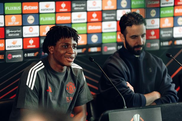 Patrick Dorgu and Ruben Amorim