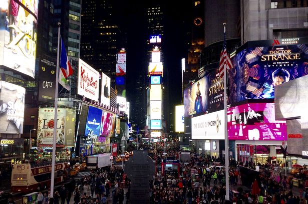 Times Square in New York 