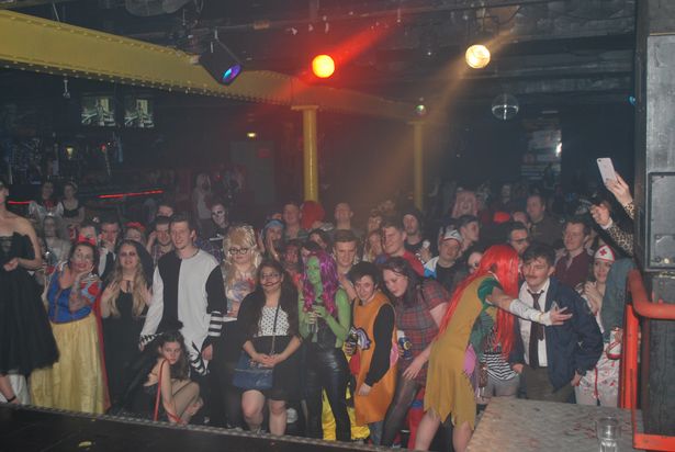 Inside The Krazyhouse, Liverpool. October 31, 2015