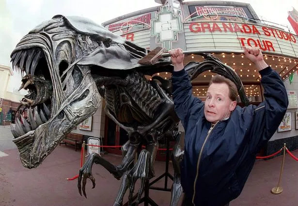 Alien attraction at Granada Studios Tour back in 1996