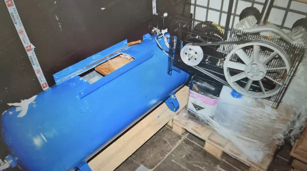 Drugs seized as part of a probe shipping heroin and cocaine from Holland to Grimsby in an air compressor