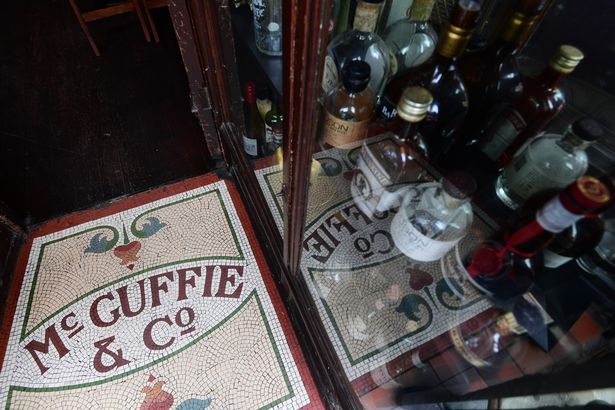 Relics from the company's history on Castle Street