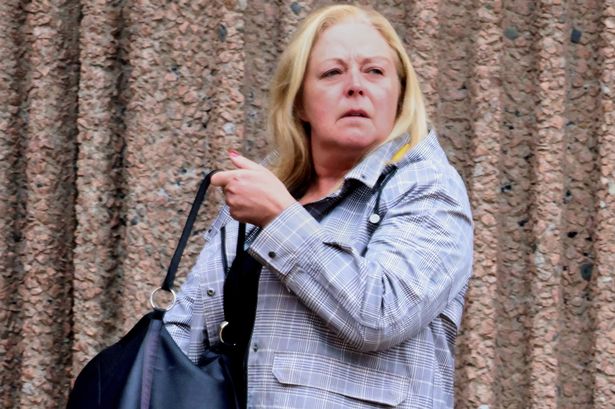 Nicola Kennerley outside Liverpool Crown Court