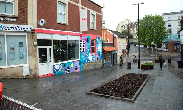 A Bristol street which was once lined with cars has now been transformed into a traffic-free outdoor dining spot