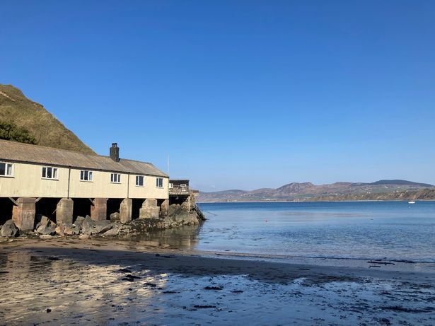 The beach walk near Nefyn in North Wales