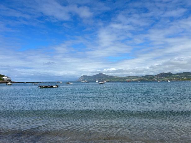 The view from the beach near Nefyn, North Wales