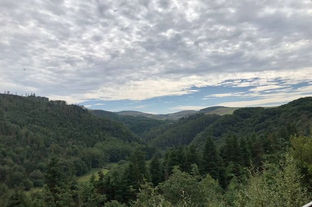 A view of Devil's Bridge in Ceredigion 