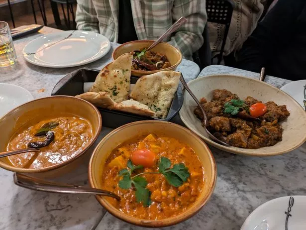 A sample of the impressive range of dishes at Msala Ministry