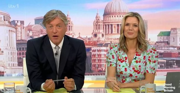 Richard Madeley and Charlotte Hawkins
