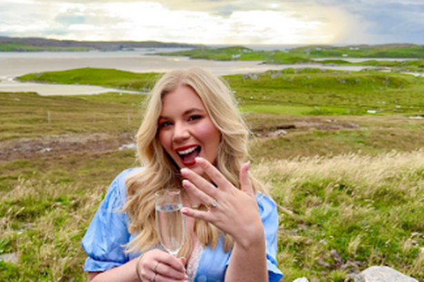 Katy J is engaged