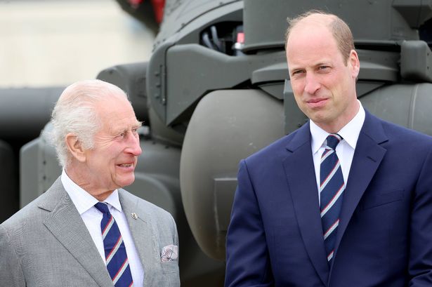 King Charles III and Prince William