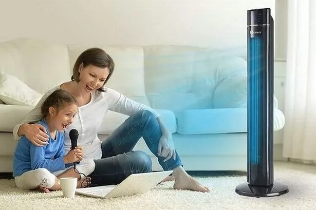 This fan available in a Debenhams sale is ideal for those looking to stay cool this summer.