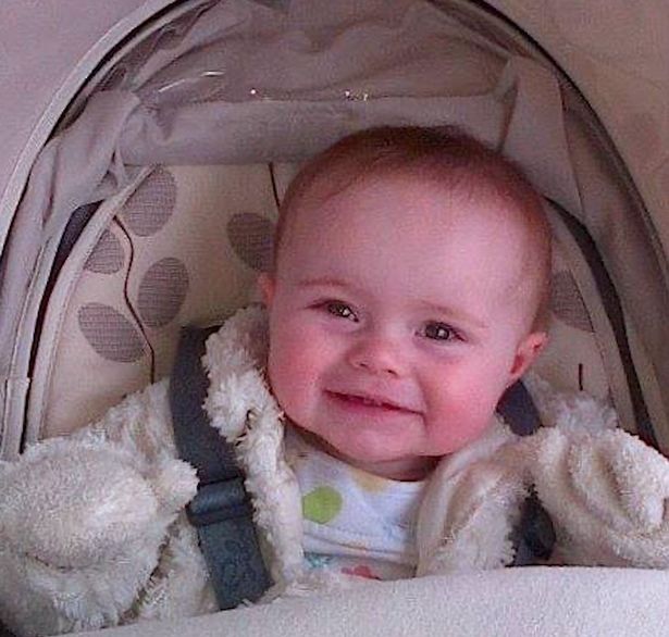 Renae as a baby