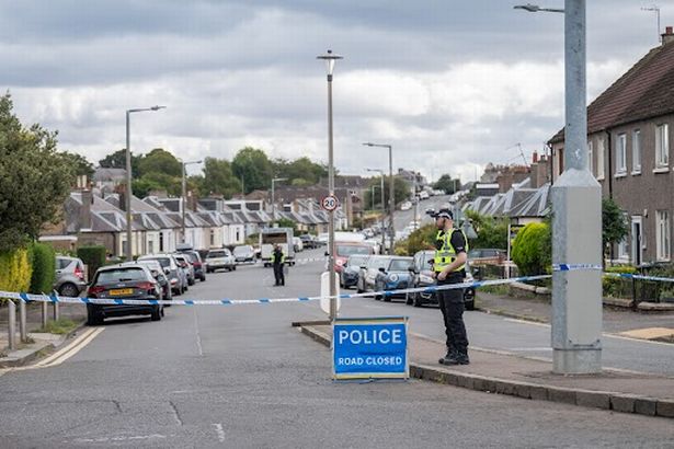 Restalrig Avenue was closed after the incident. 