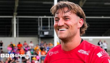 Chris Hankinson smiles after Salford's win over Castleford