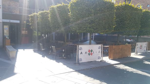 Amalia is found in Campbell Square