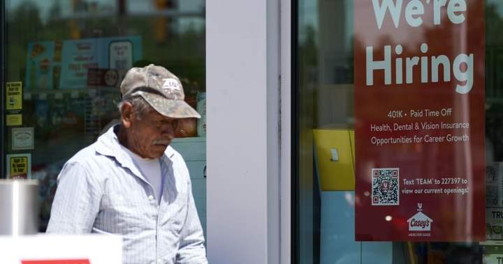 U.S. job market data shows weaker than expected results amid the trade war - National