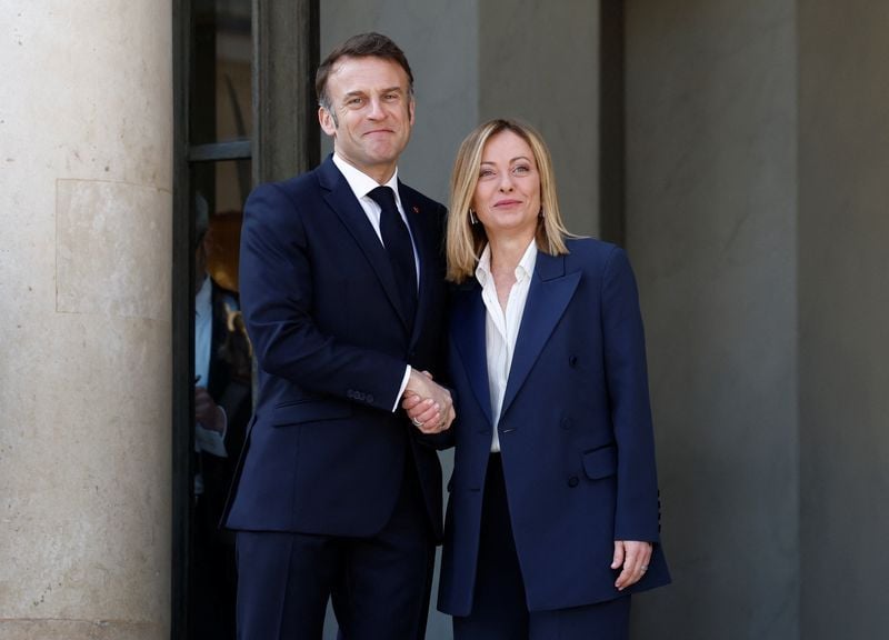 Italy catches up with France on 10-year rates, a first since 2008