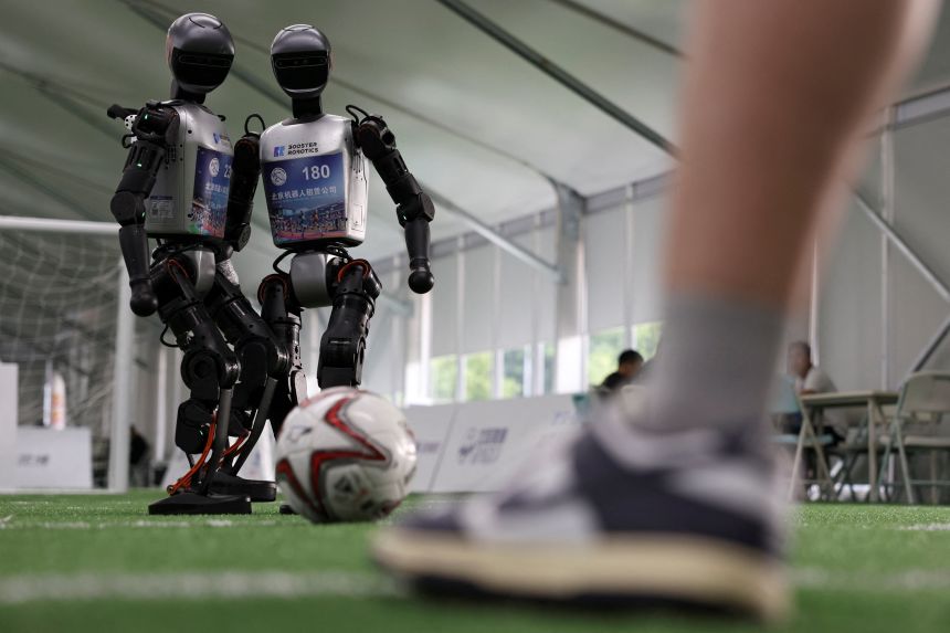 Organizers said the games provide valuable data collection opportunities for developing robots for practical applications such as factory work.