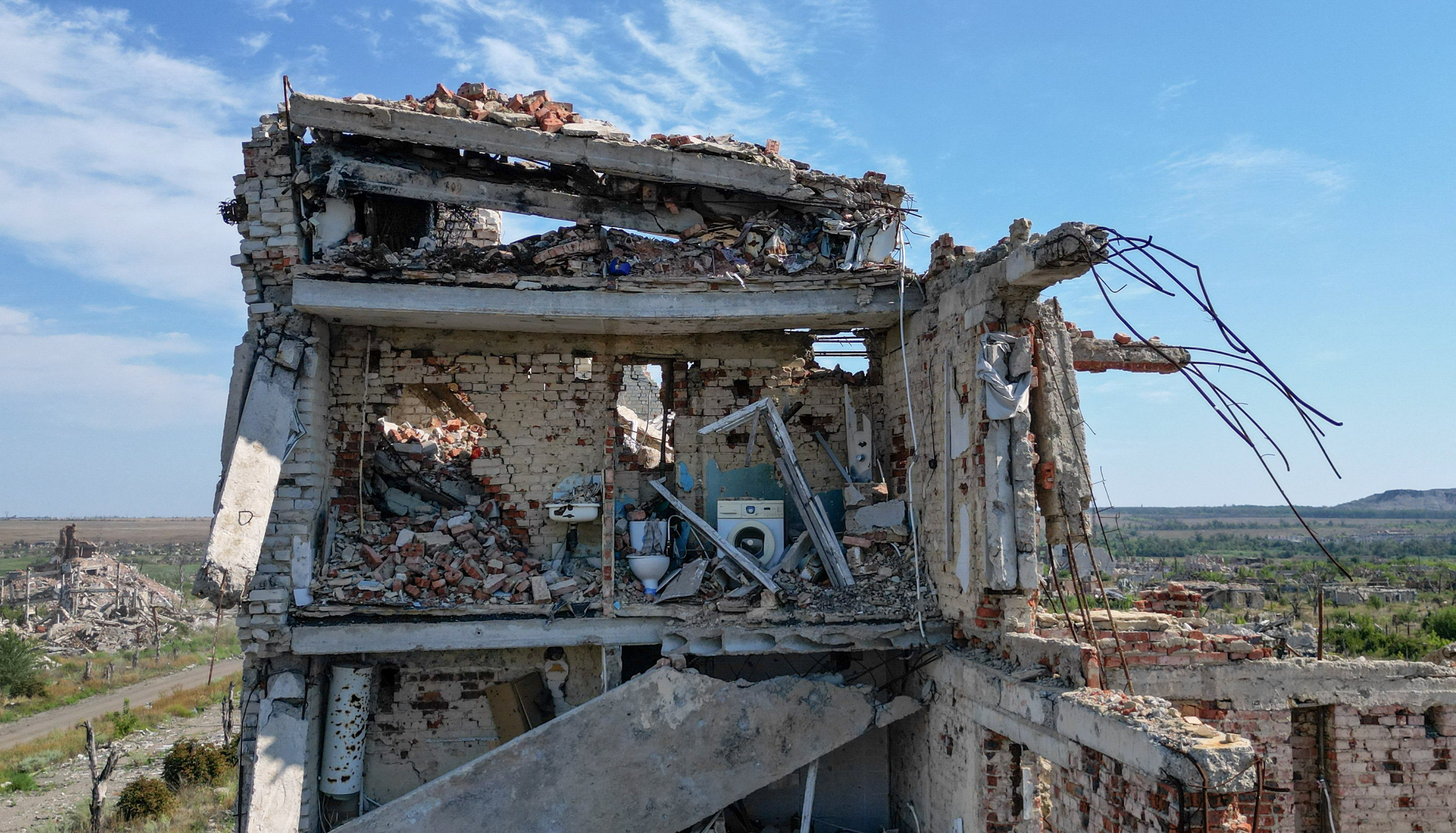 Ruins in Marinka