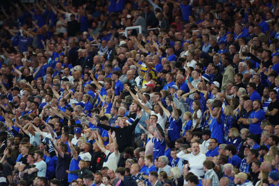 BCFC - Birmingham City fans in the stands