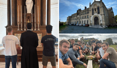 Young people gathered this summer to work and pray as they started to renovate a former convent to become a spiritual retreat center.