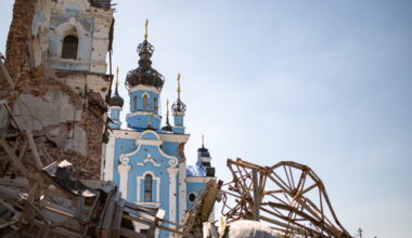 Destroyed Church Of The Holy Mother Of God 'Joy Of All Who Sorrow' In The Village Of Bohorodychne