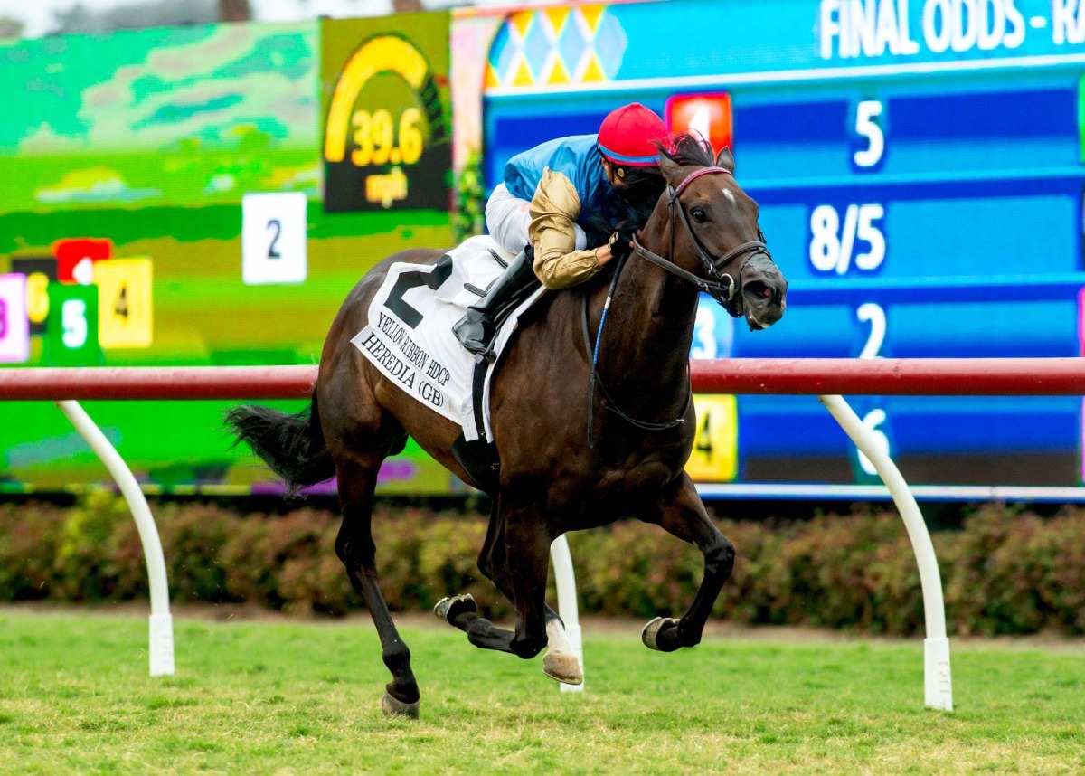 Heredia clinches Yellow Ribbon Handicap crown