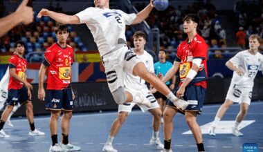 11th IHF Men's Youth World Championship 2025 final: Spain vs. Germany-Xinhua