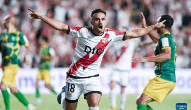 Rayo Vallecano of Spain vs. FC Neman Grodno of Belarus -Xinhua