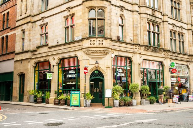 The new Pizza Pilgrims site on Deansgate in Manchester 