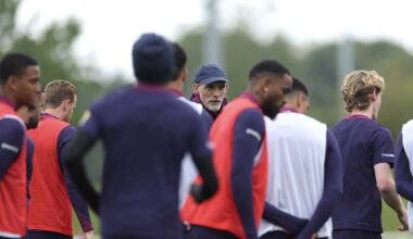 England men's senior squad named for Andorra and Serbia