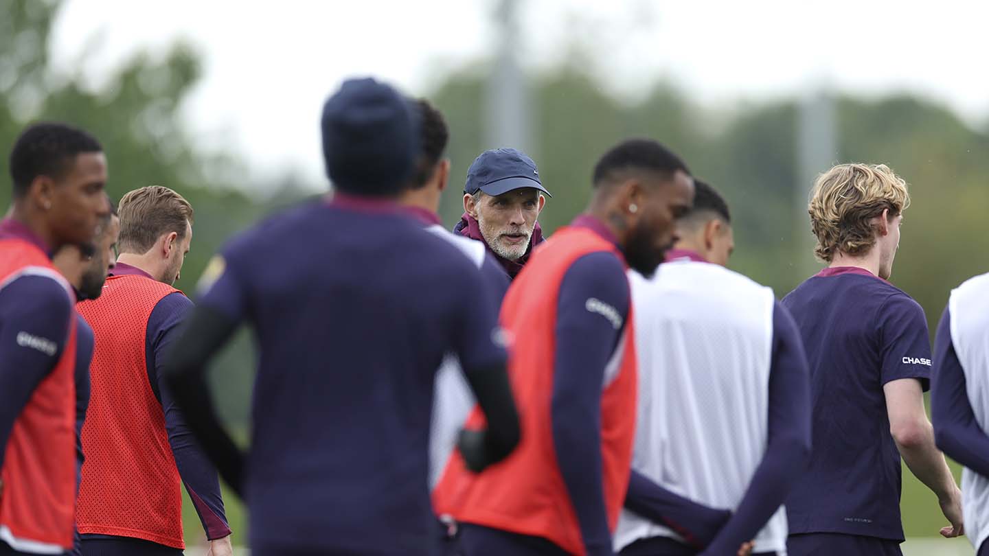 England men's senior squad named for Andorra and Serbia