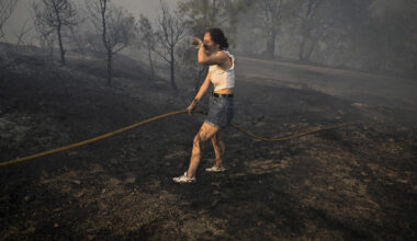 Spain suffers third wildfire death, Greece beats back flames - Europe