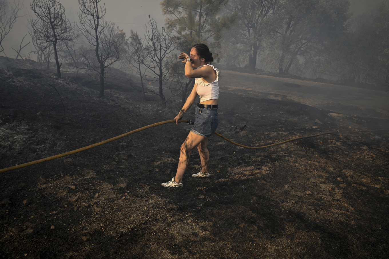 Spain suffers third wildfire death, Greece beats back flames - Europe
