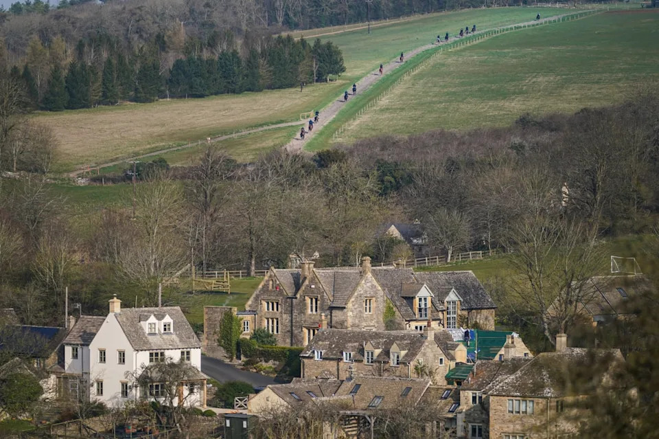 Cottages in and around Gloucester have an average asking price of £531,500 (PA Archive)