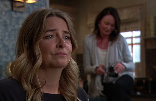 Mack's wife Charity Dingle was furious with him for ignoring her calls