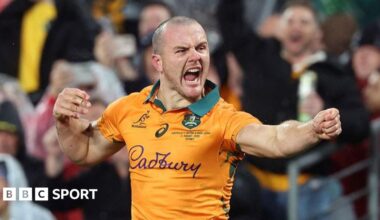 Dylan Pietsch celebrates
