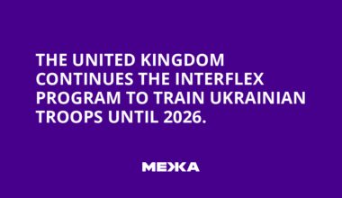 The United Kingdom continues the Interflex program to train Ukrainian troops until 2026.