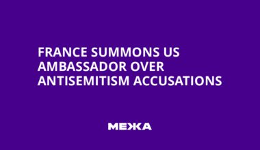 France Summons US Ambassador Over Antisemitism Accusations | Ukraine news