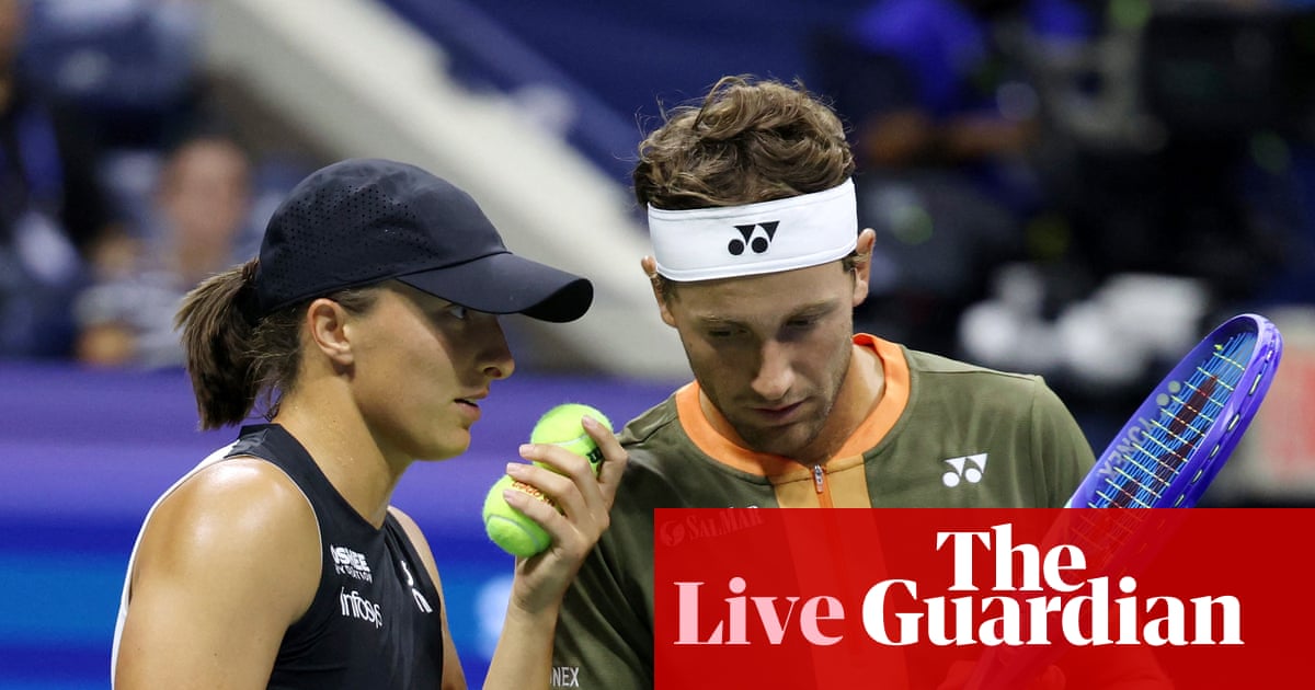 Pegula/Draper v Swiatek/Ruud: US Open mixed doubles semi-finals – live updates | US Open Tennis 2025