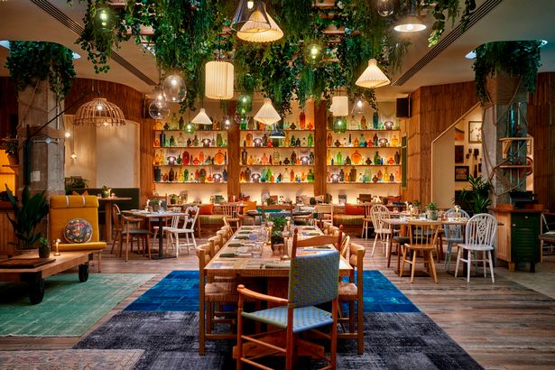 Pip restaurant inside the new Treehouse Hotel Manchester on Deansgate 